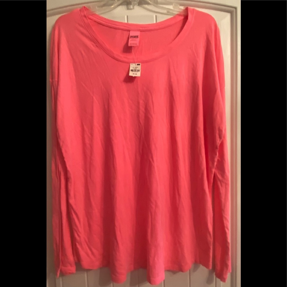NWT 🌺PINK Victoria’s Secret Women’s M Top Shirt